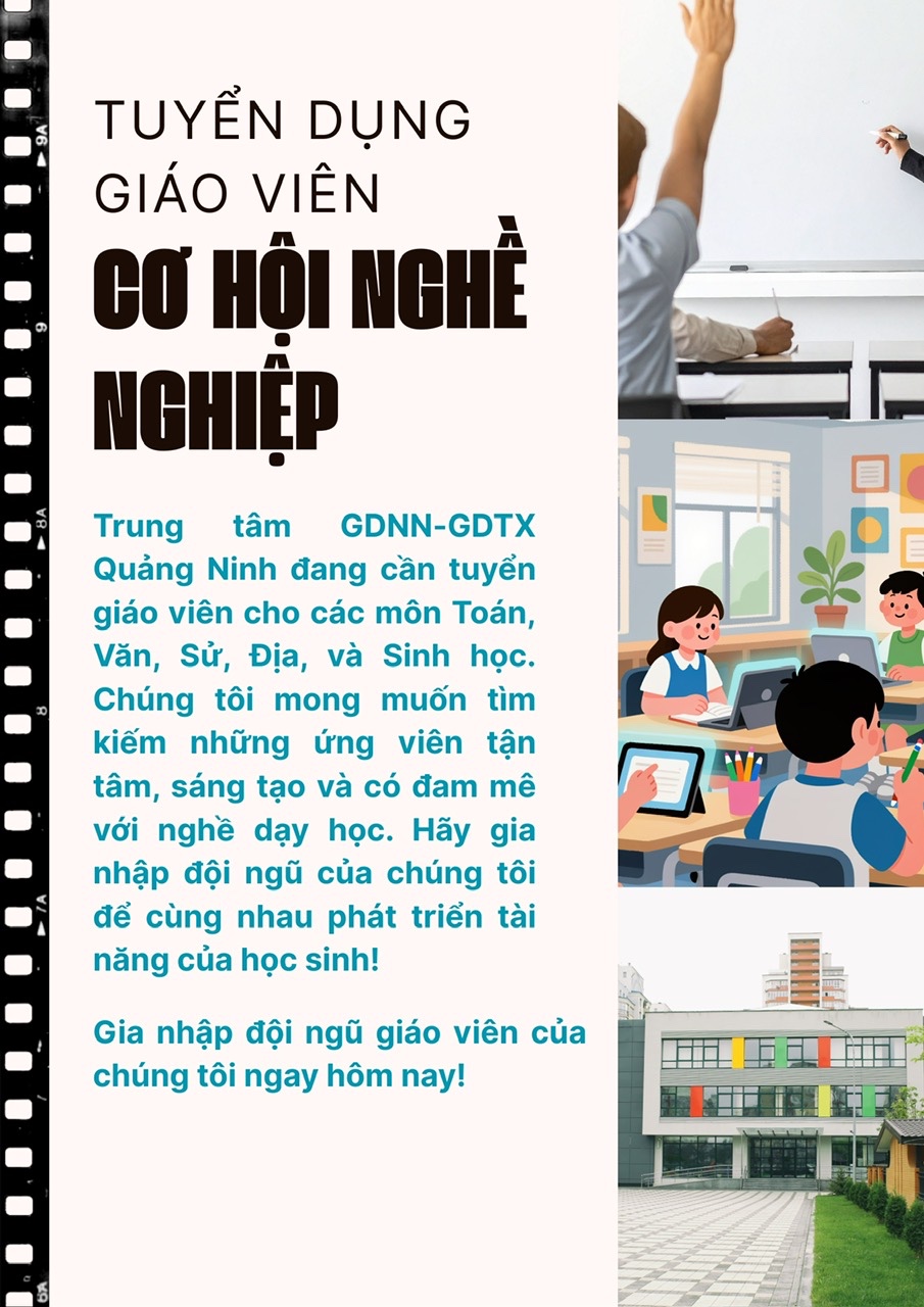 THÔNG BÁO về việc tuyển chọn Giáo viên hợp đồng theo Nghị định số 111/2022/NĐ-CP năm học 2025-2026